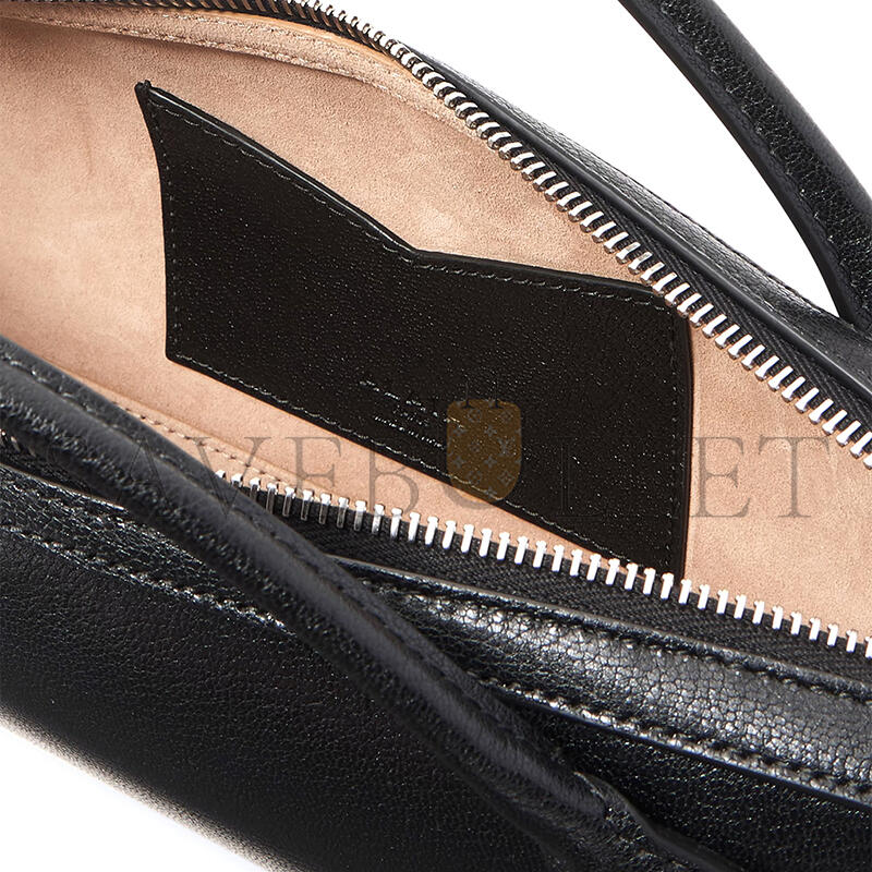 ALAÏA LE TECKEL TEXTURED-LEATHER TOTE P01076247 (31*10*7cm)